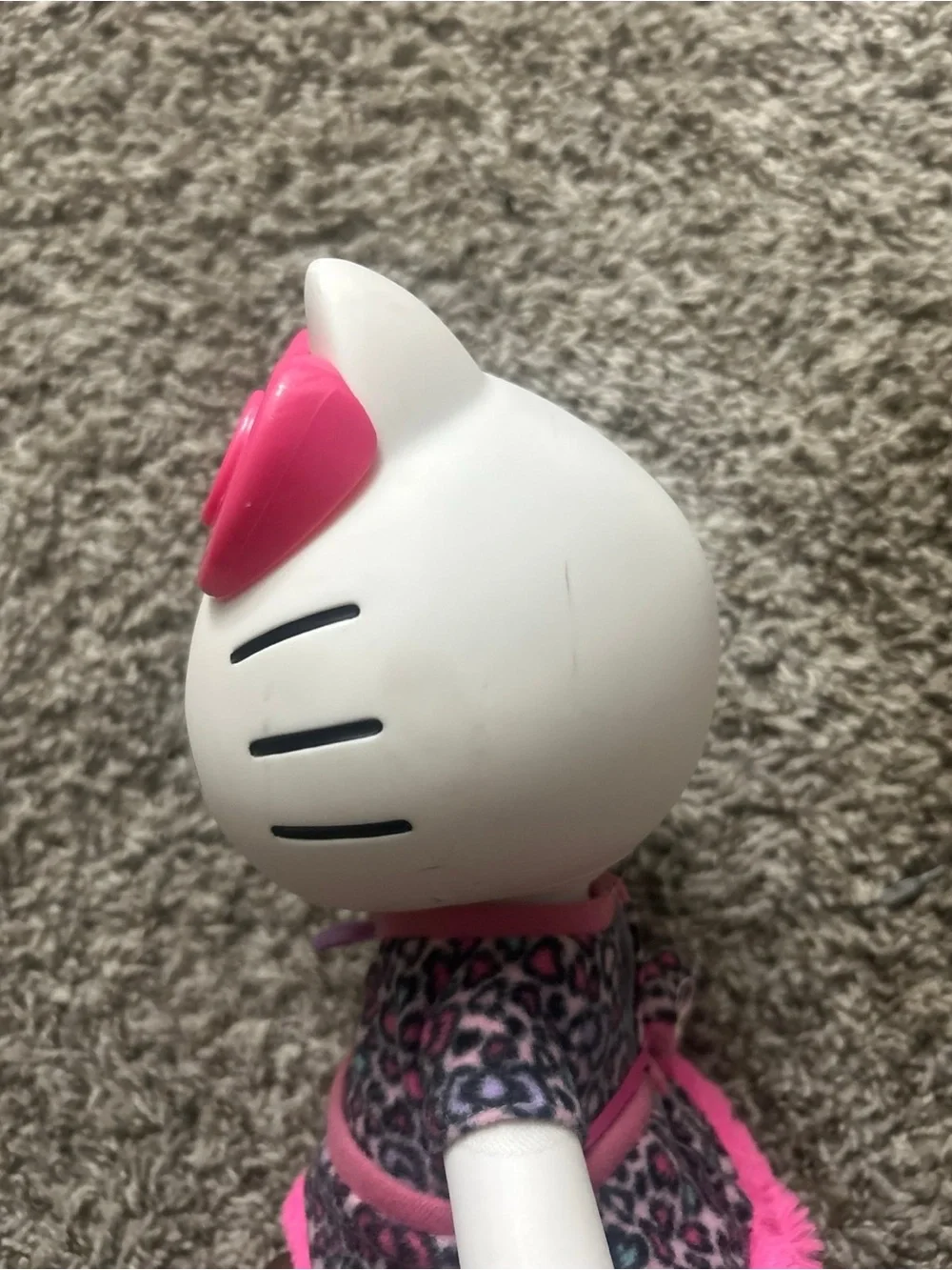Hello Kitty Pink & White Plush Dress Doll with Bow